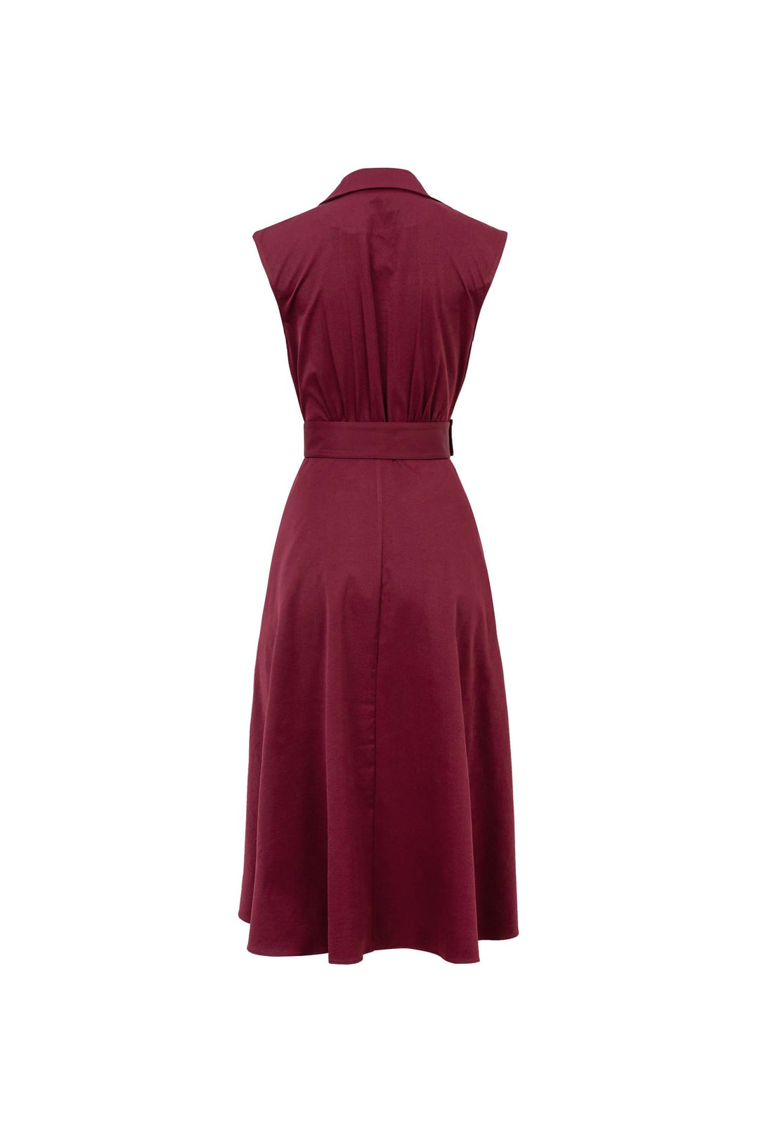 Vestido tipo trench sin mangas