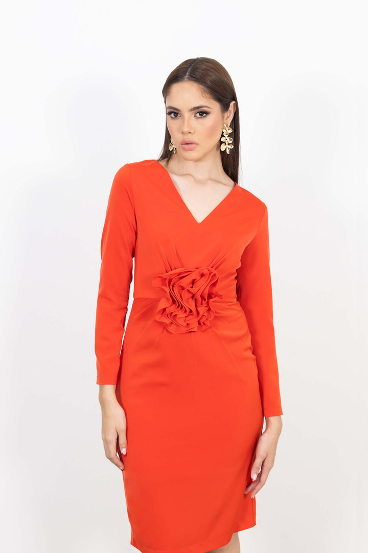 Vestido - 526022- ROJ