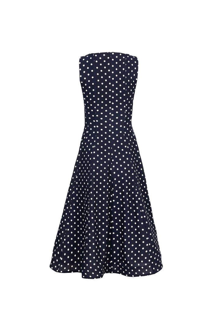 Vestido midi sin mangas