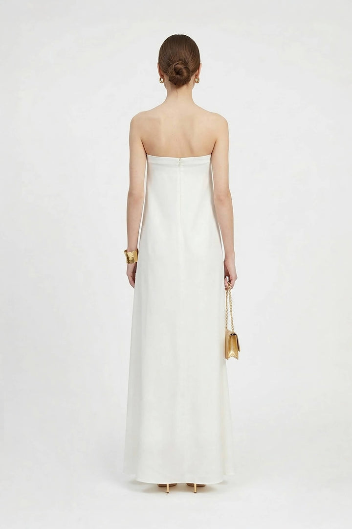 Vestido Maxi Strapless