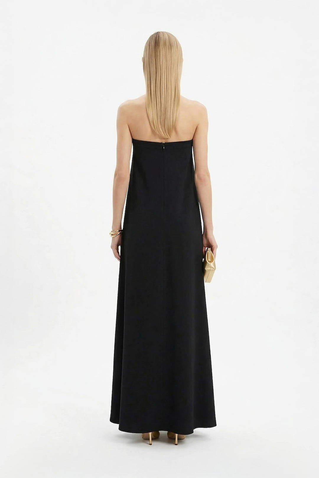 Vestido Maxi Strapless