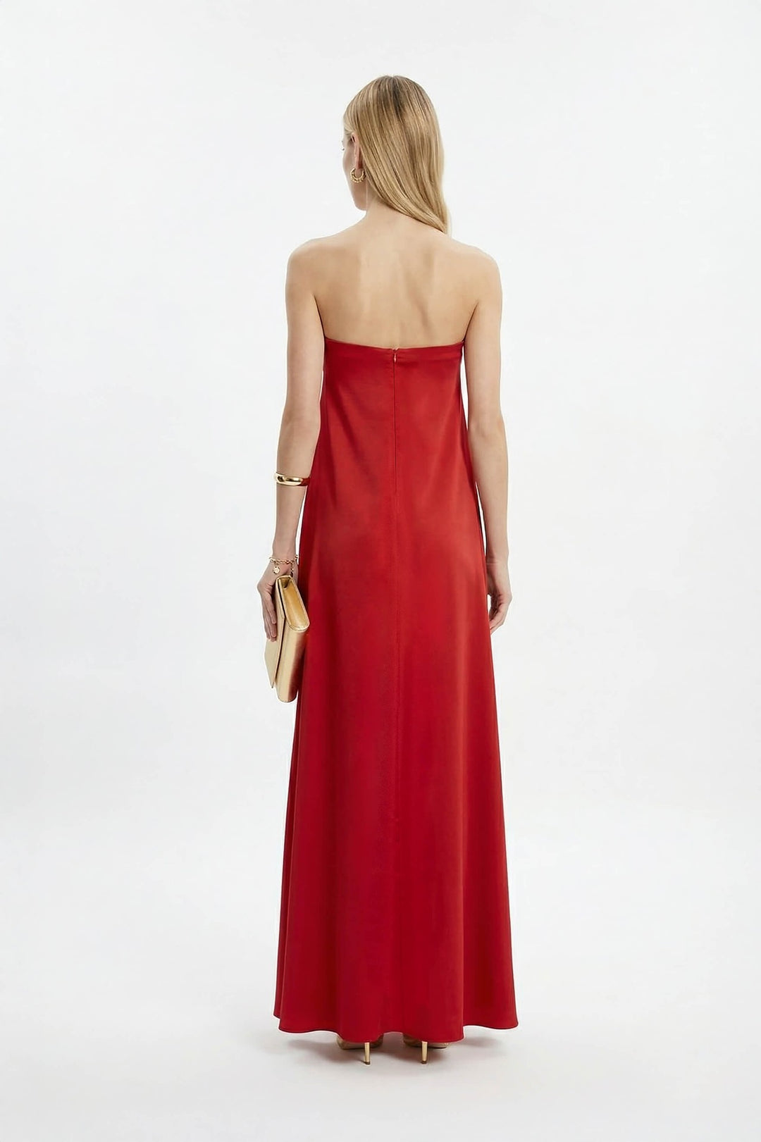 Vestido Maxi Strapless