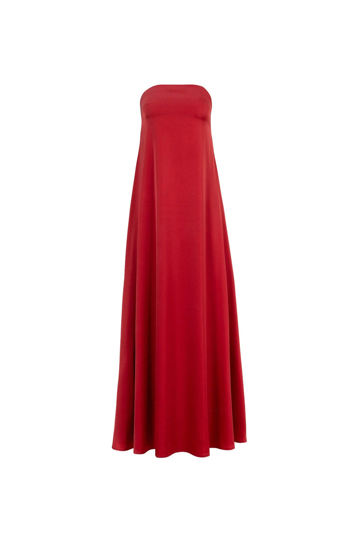 Vestido Maxi Strapless