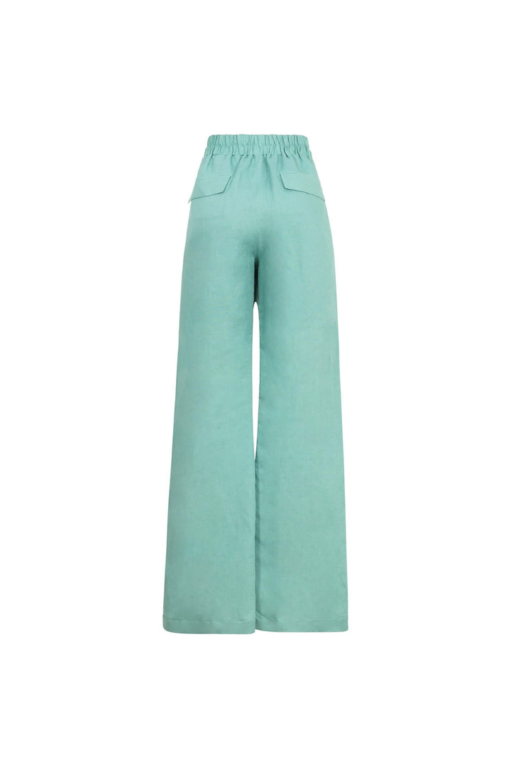 Set de blusa y pantalón tipo filipina