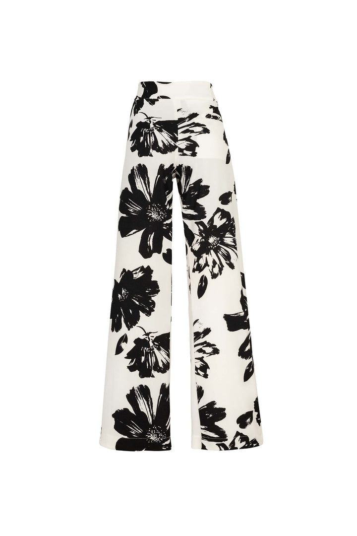 Pantalón palazzo floral