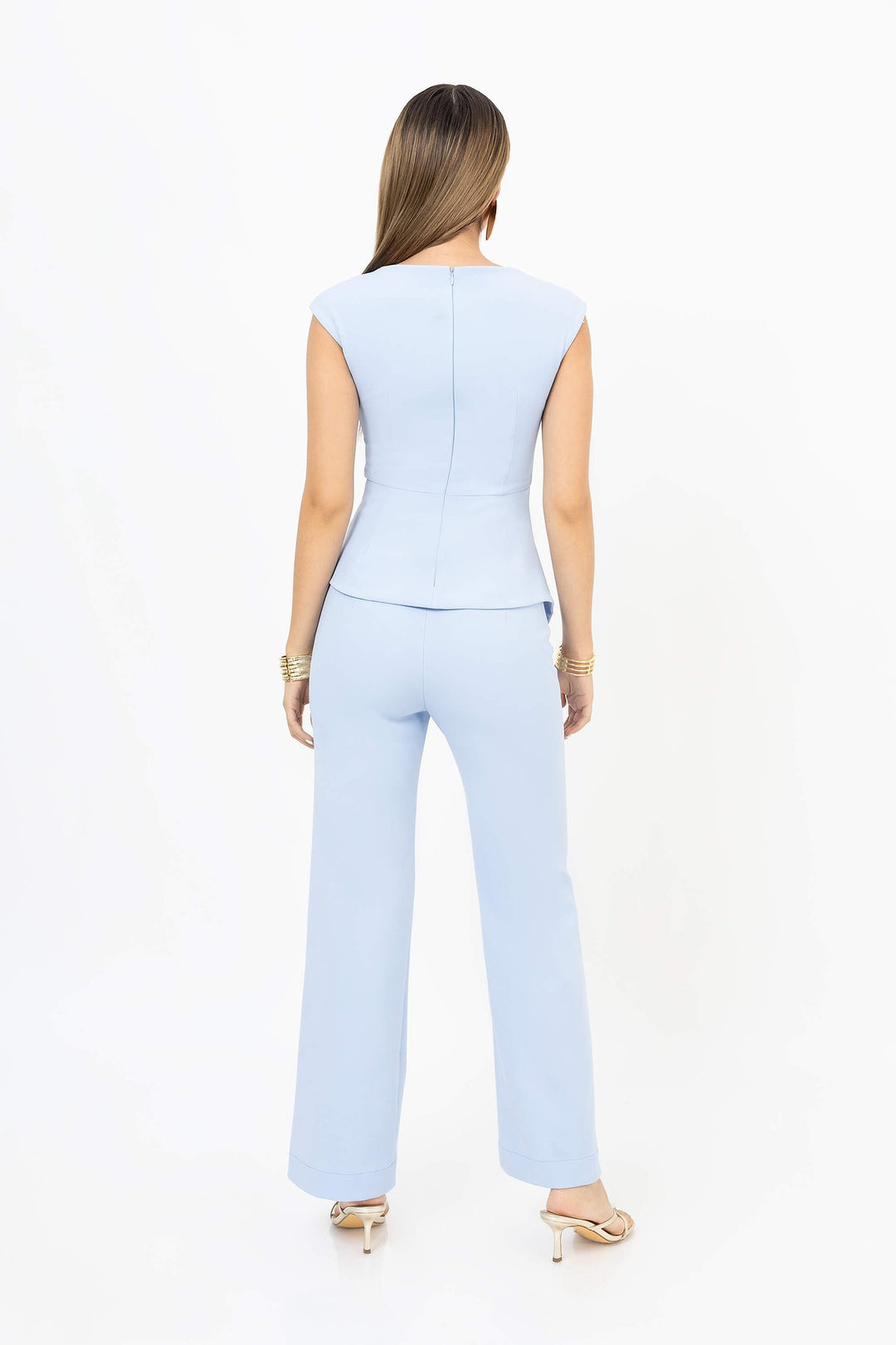 Pantalón con corte recto elegante