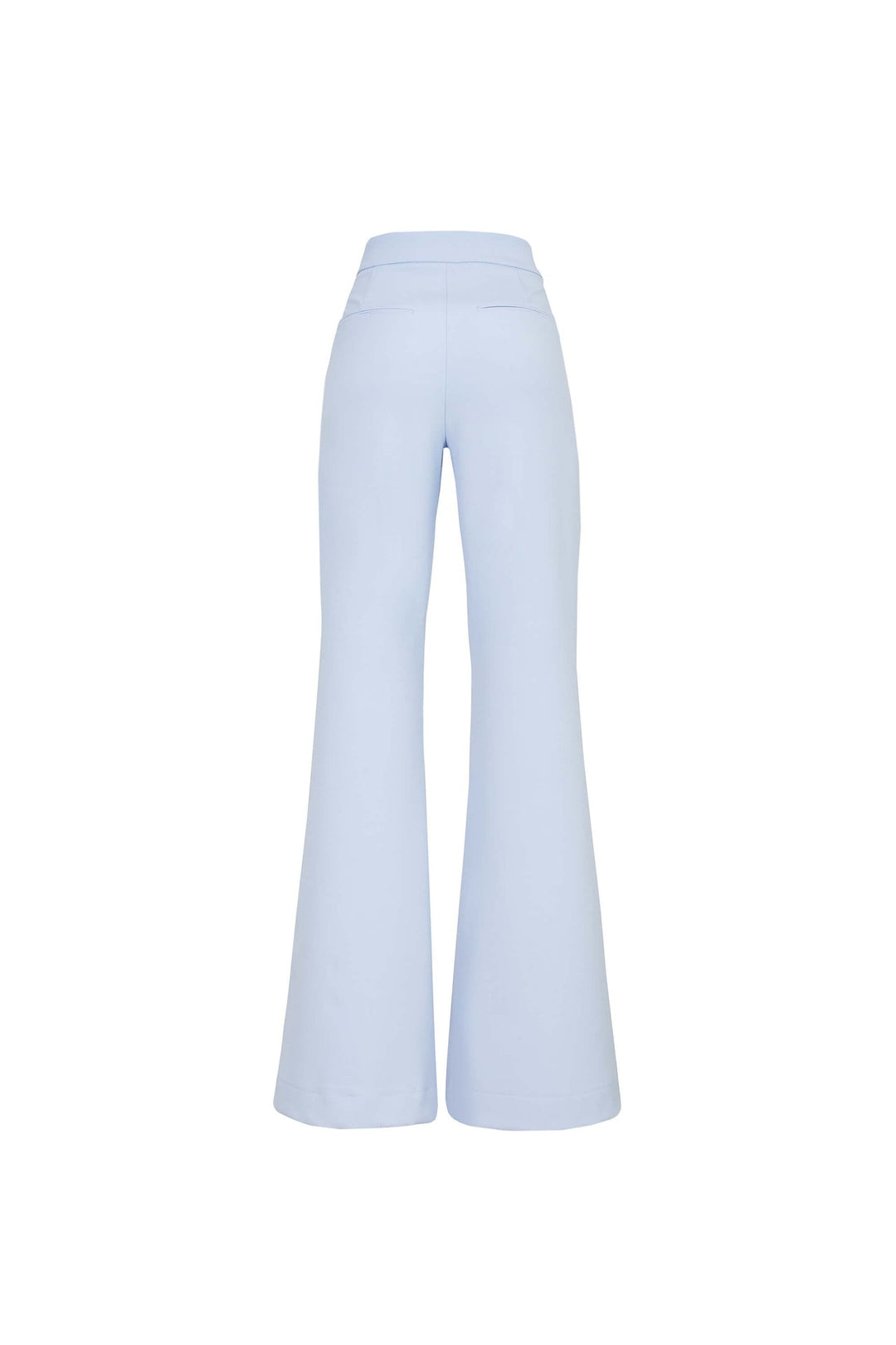 Pantalón acampanado de tiro alto