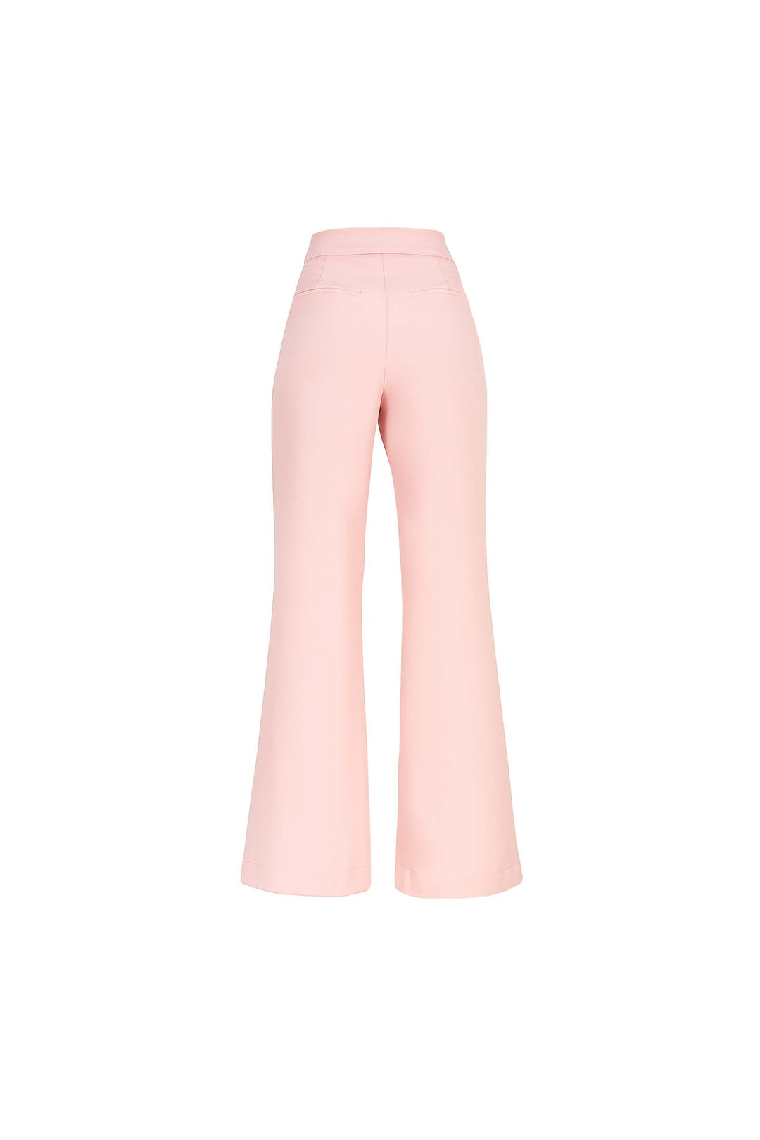 Pantalón acampanado de tiro alto