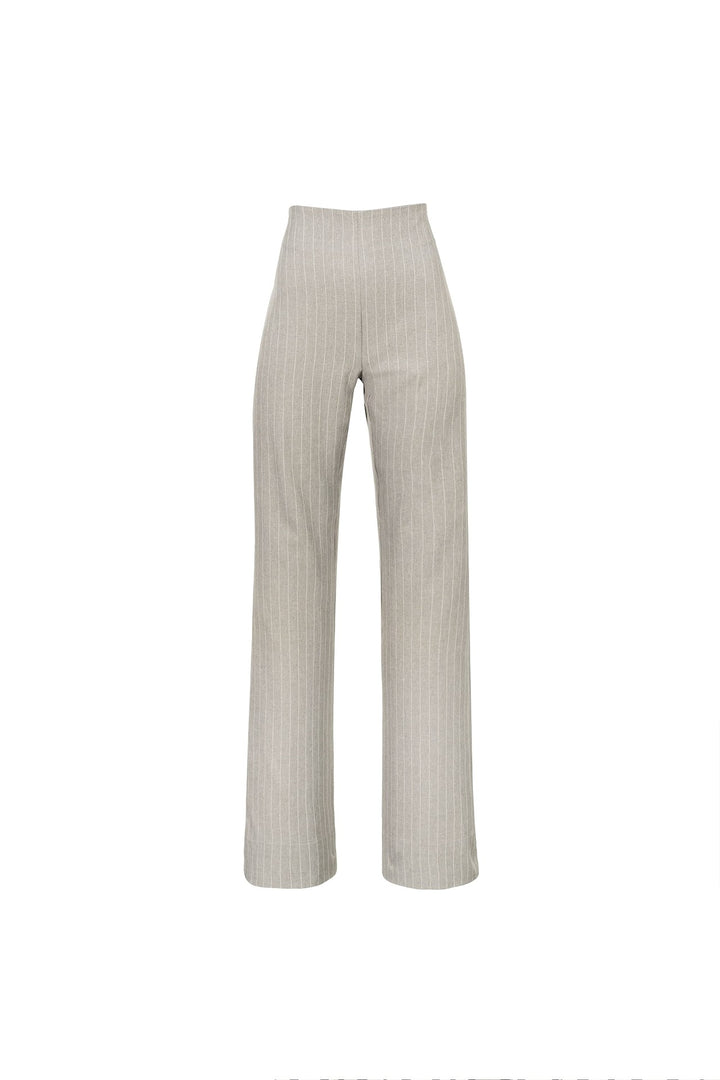 Pantalón de vestir con líneas finas