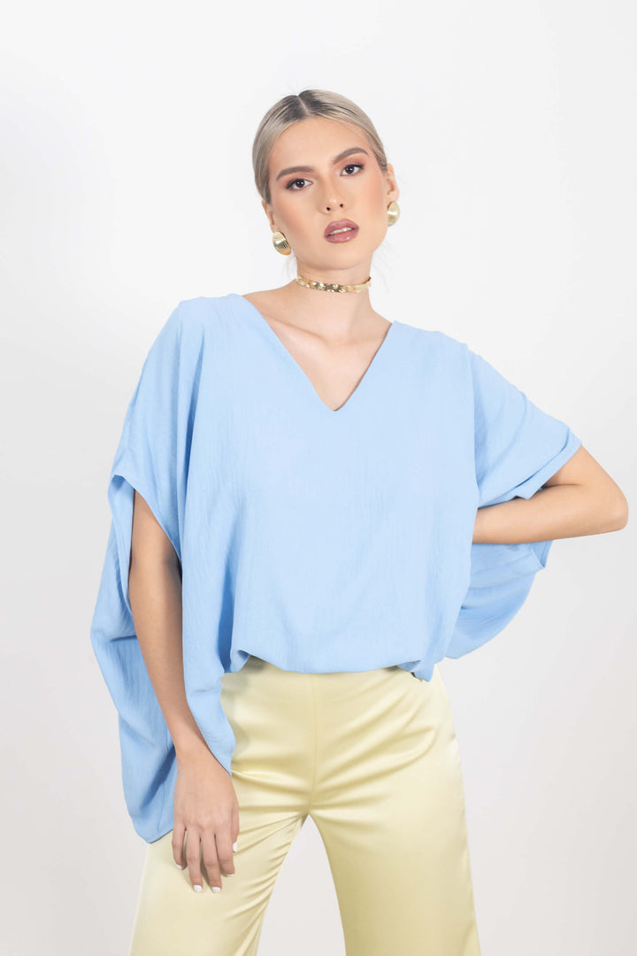 Blusa - 554165- AZU