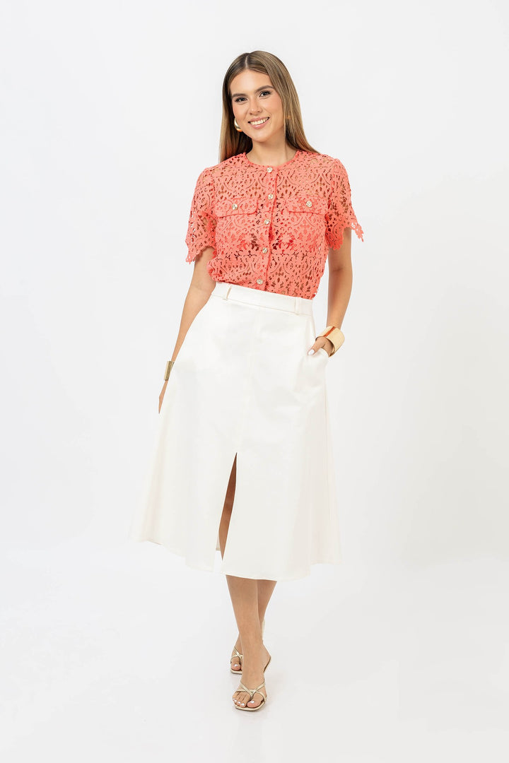 Falda midi