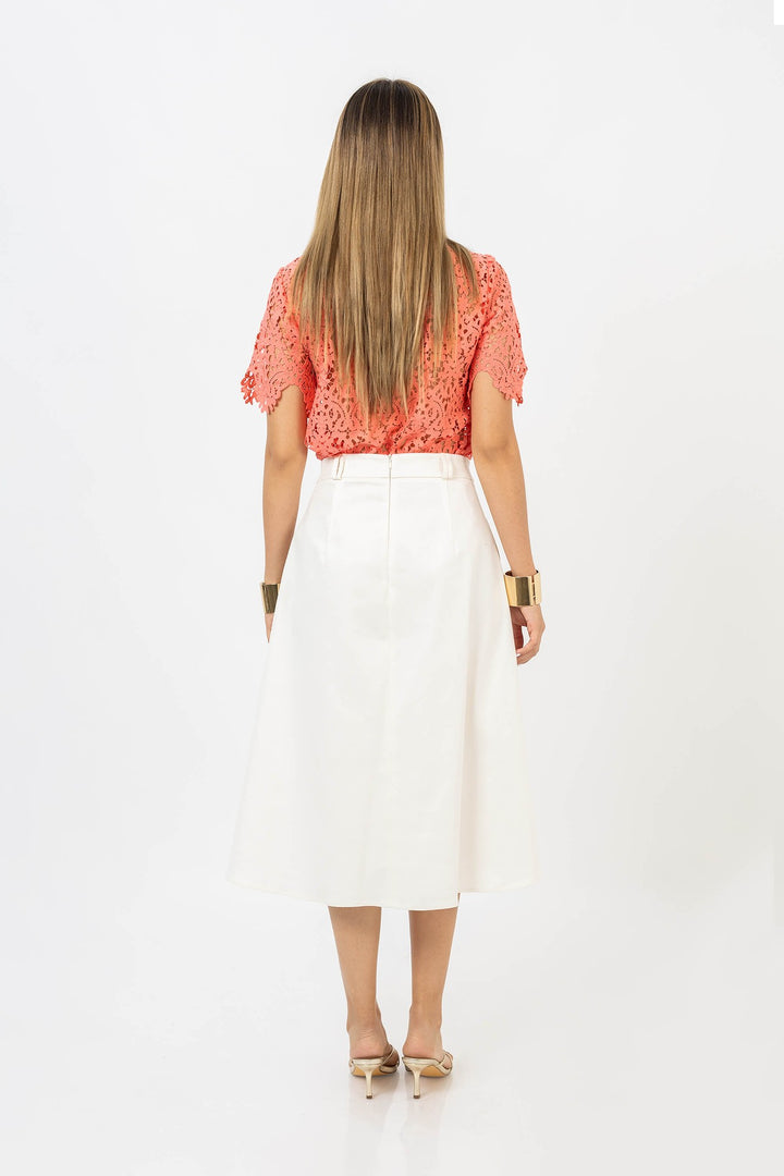 Falda midi