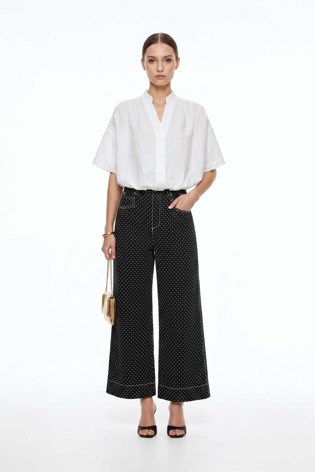 Pantalón Wide Leg Urban Luxe