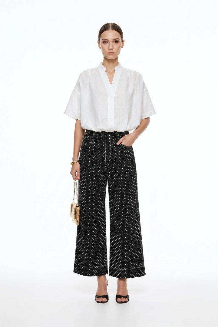 Pantalón Wide Leg Urban Luxe