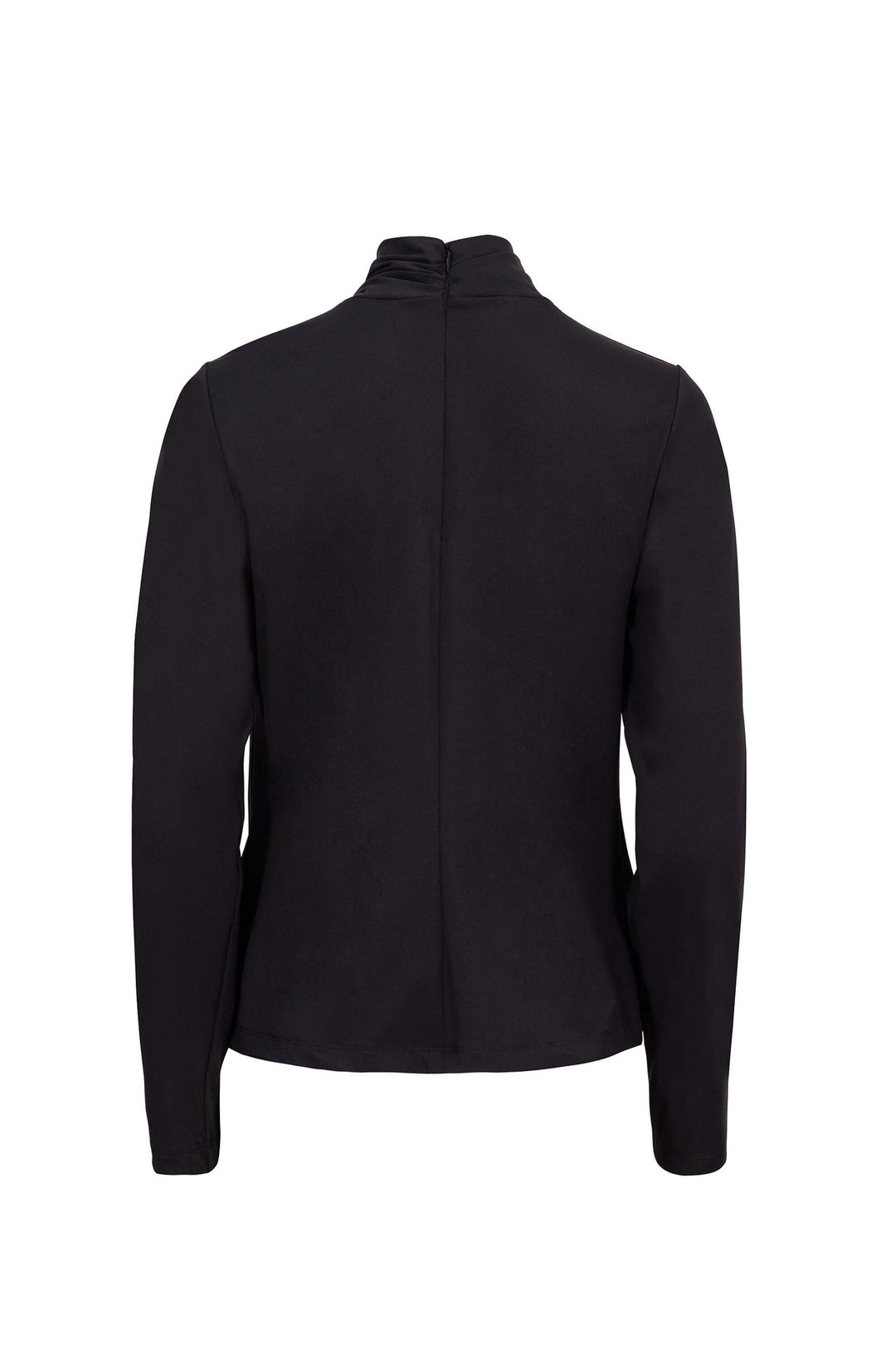 Blusa cruzada de manga larga