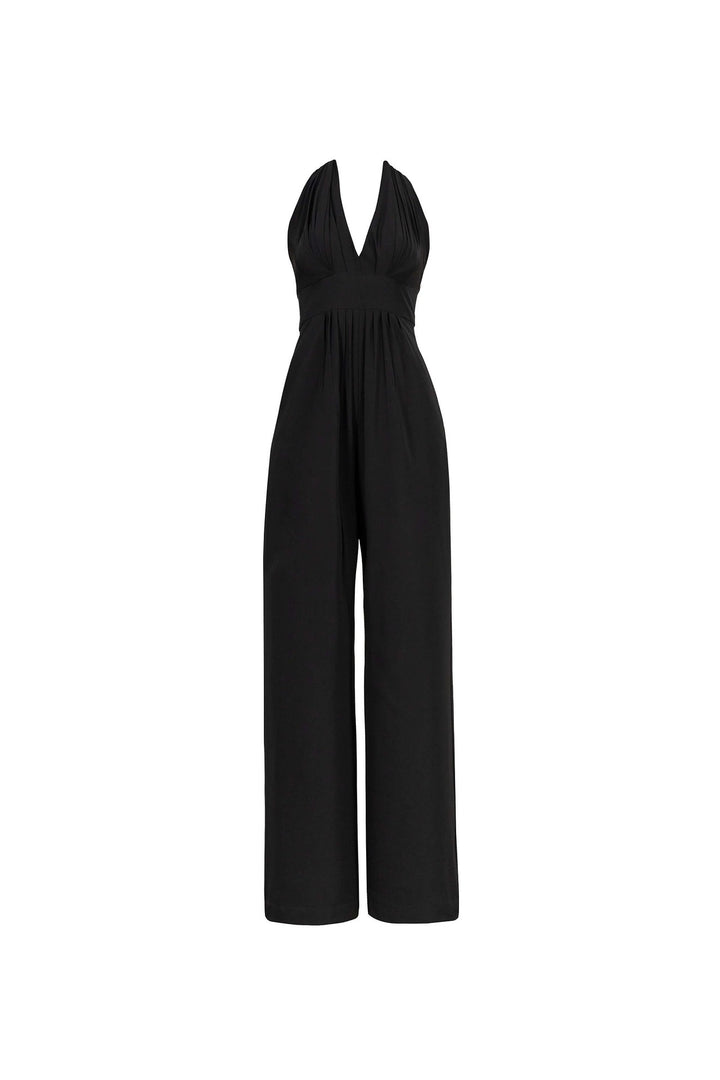 Jumpsuit Halter con Espalda de Lazo