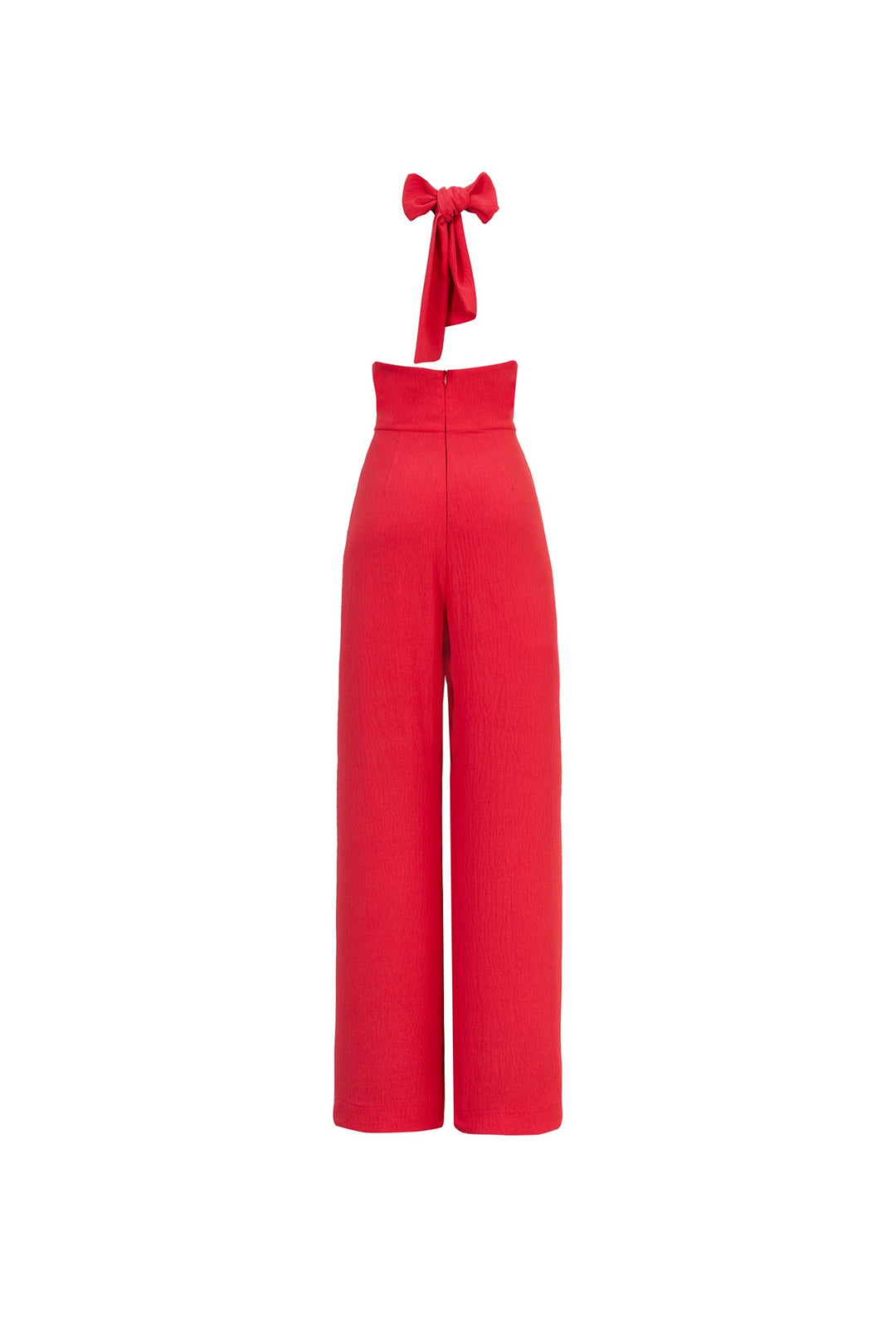 Jumpsuit Halter con Espalda de Lazo