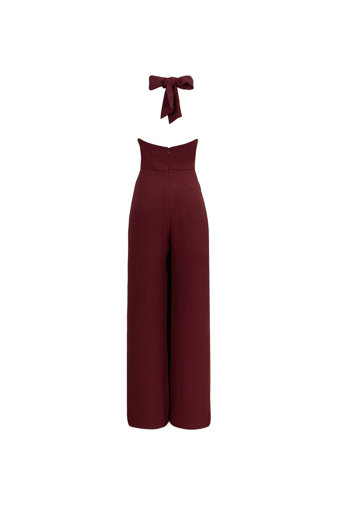 Jumpsuit Halter con Espalda de Lazo