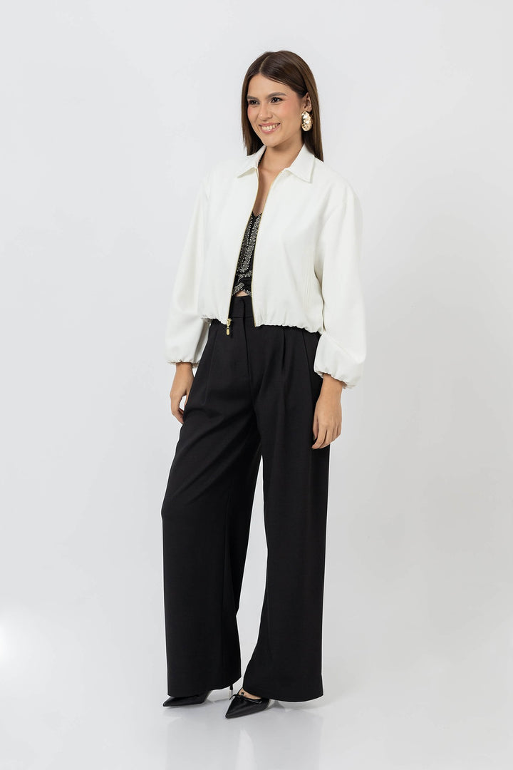 Chamarra ligera de cierre