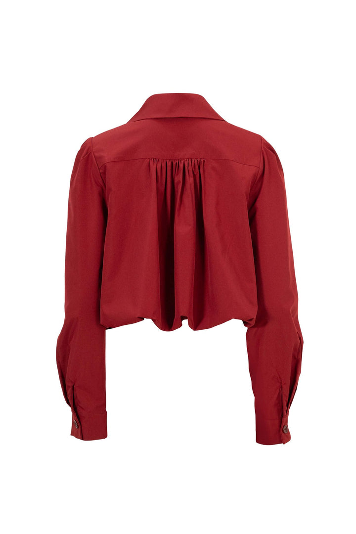 Chamarra corta estructurada