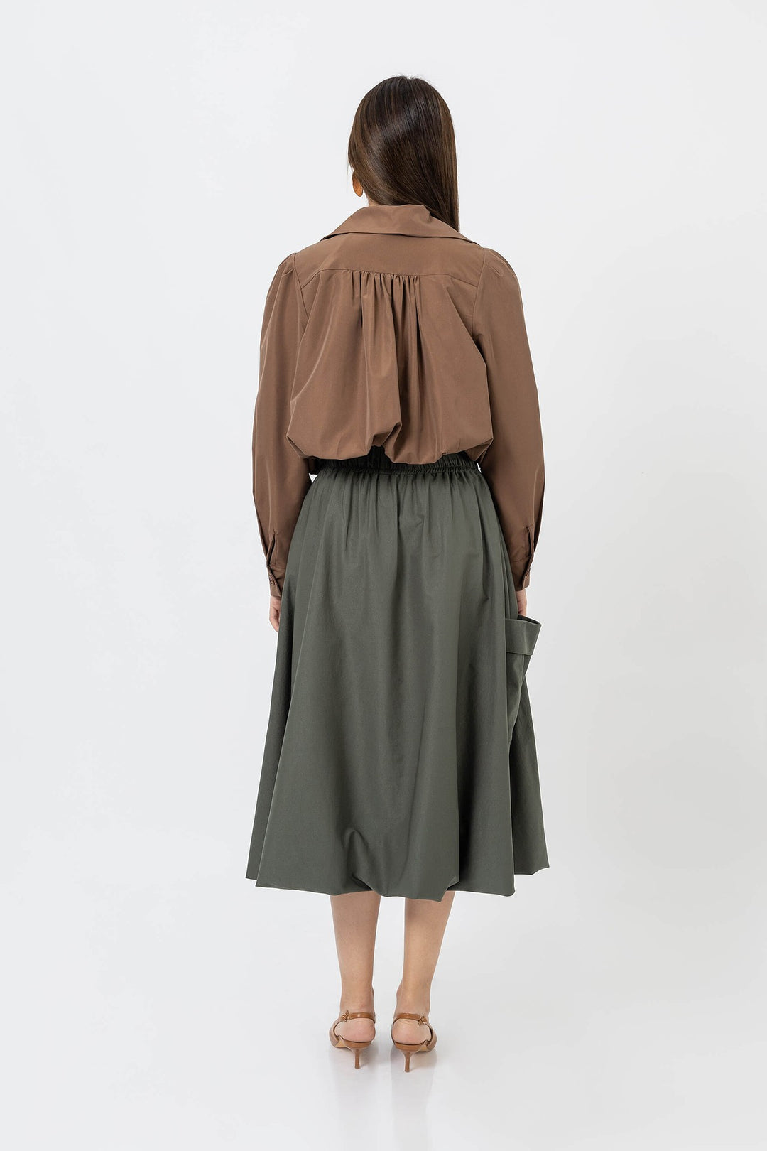 Chamarra corta estructurada