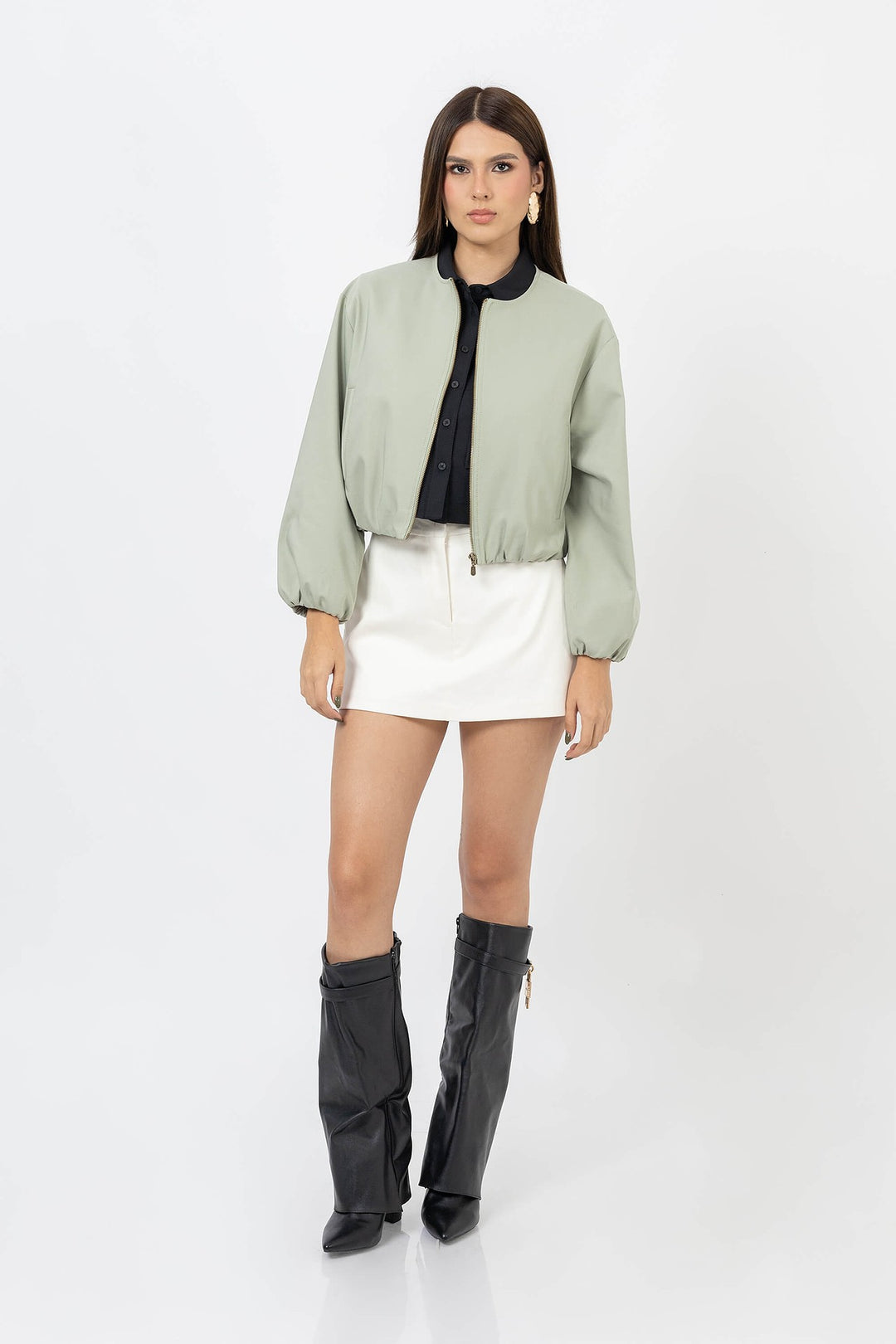 Chamarra tipo rompe vientos