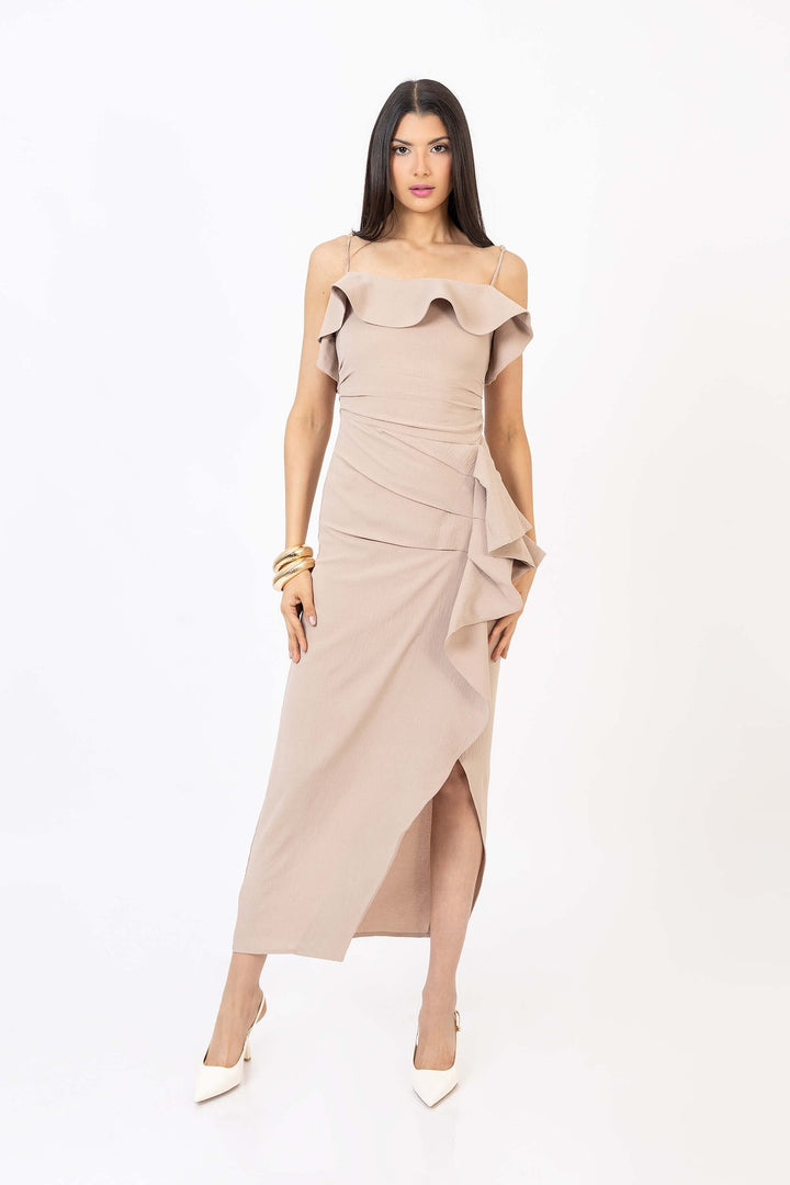 VESTIDO - 722790 - BEI