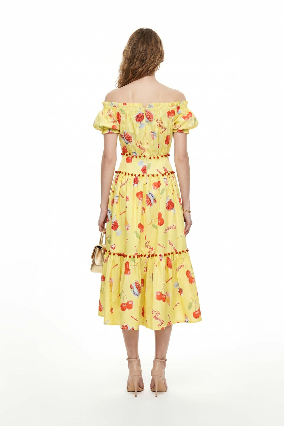 Vestido Off-Shoulder