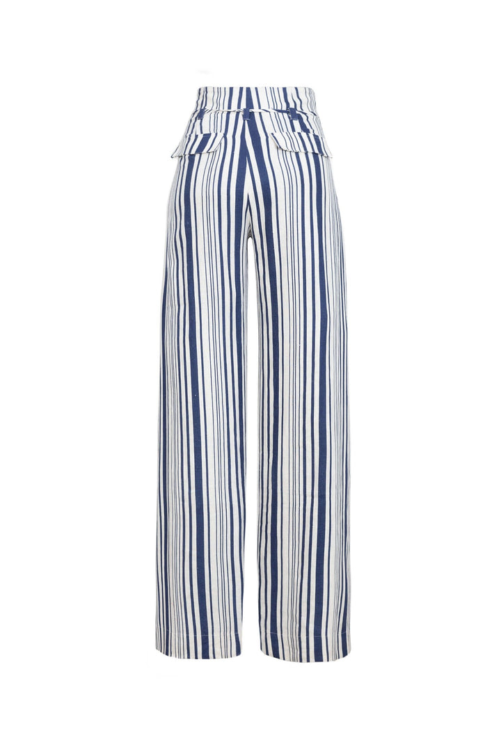 Pantalón palazzo de pierna ancha