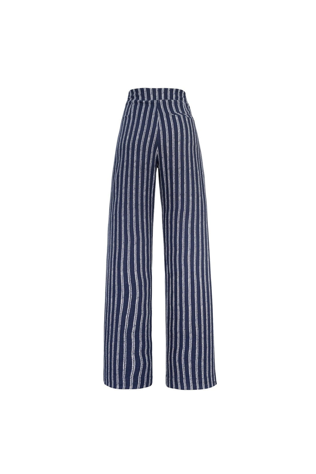 Pantalón palazzo rayado formal