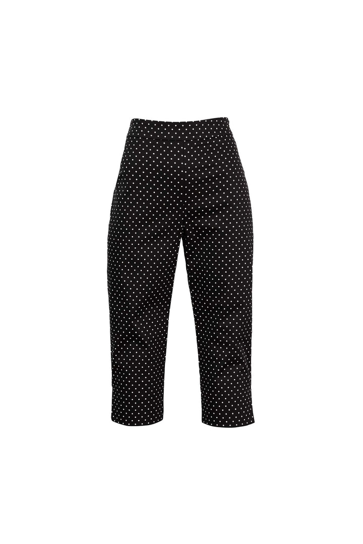 Pantalón capri de silueta recta