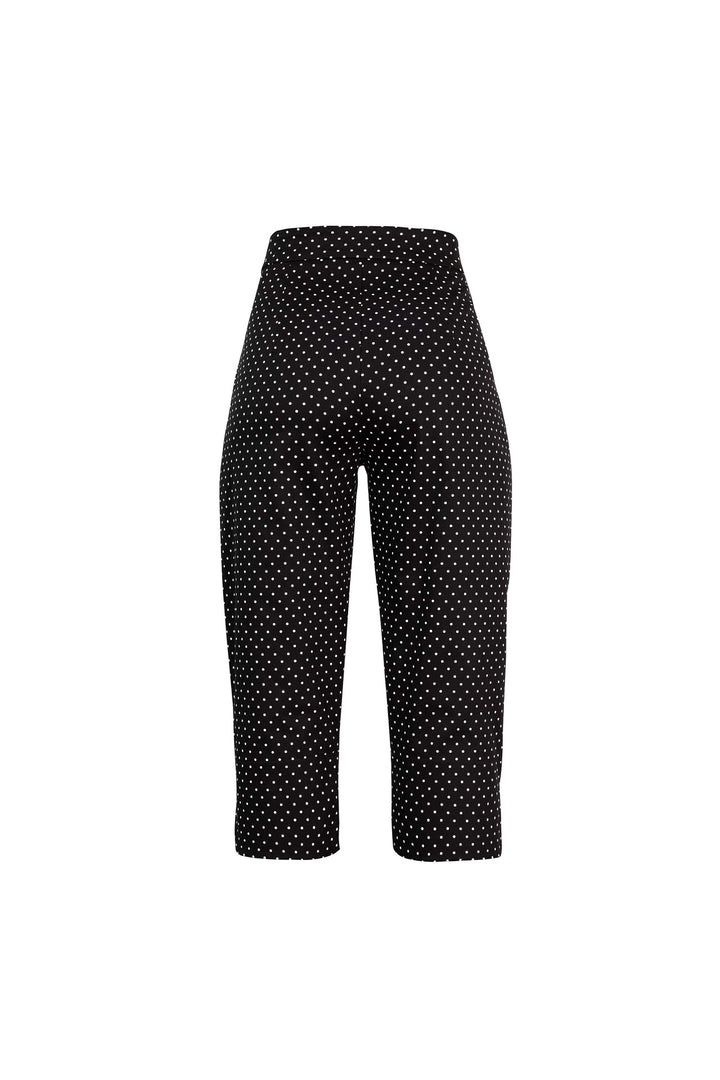 Pantalón capri de silueta recta