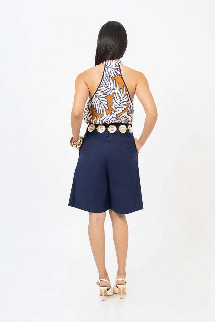 Short tipo falda con bolsillos cargo