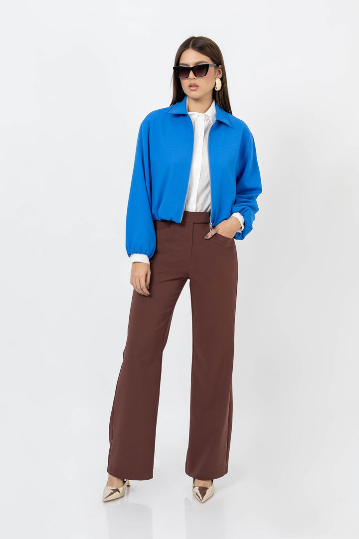 Chamarra ligera de cierre