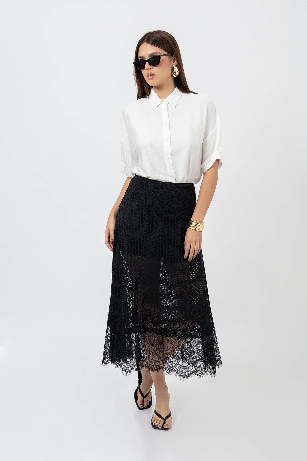 Blusa tipo camisera lisa