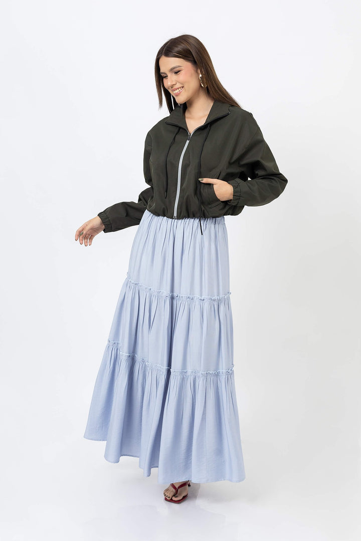 Chamarra ligera con capucha