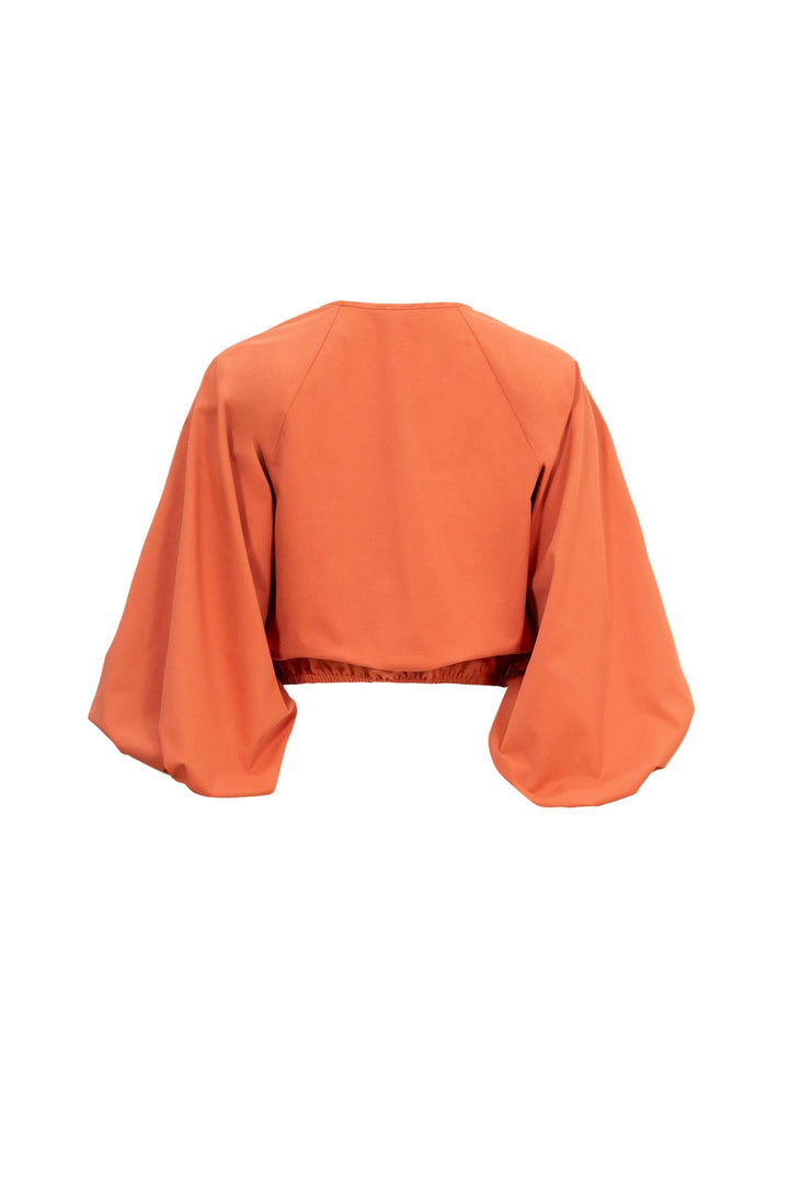 Blusa manga bishop