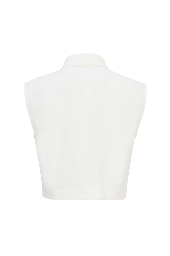 Blusa tipo cargo sin mangas