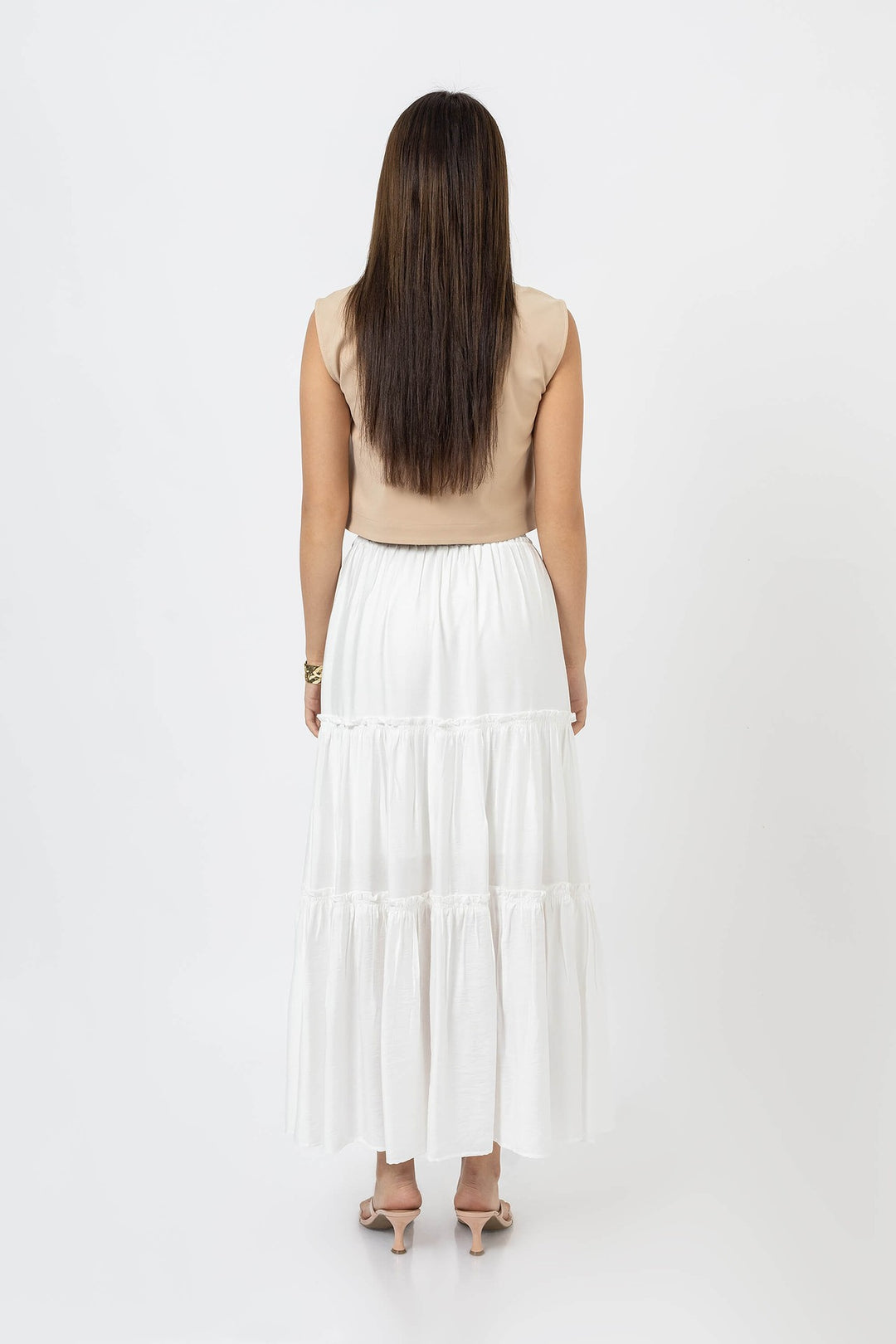 Blusa tipo cargo sin mangas