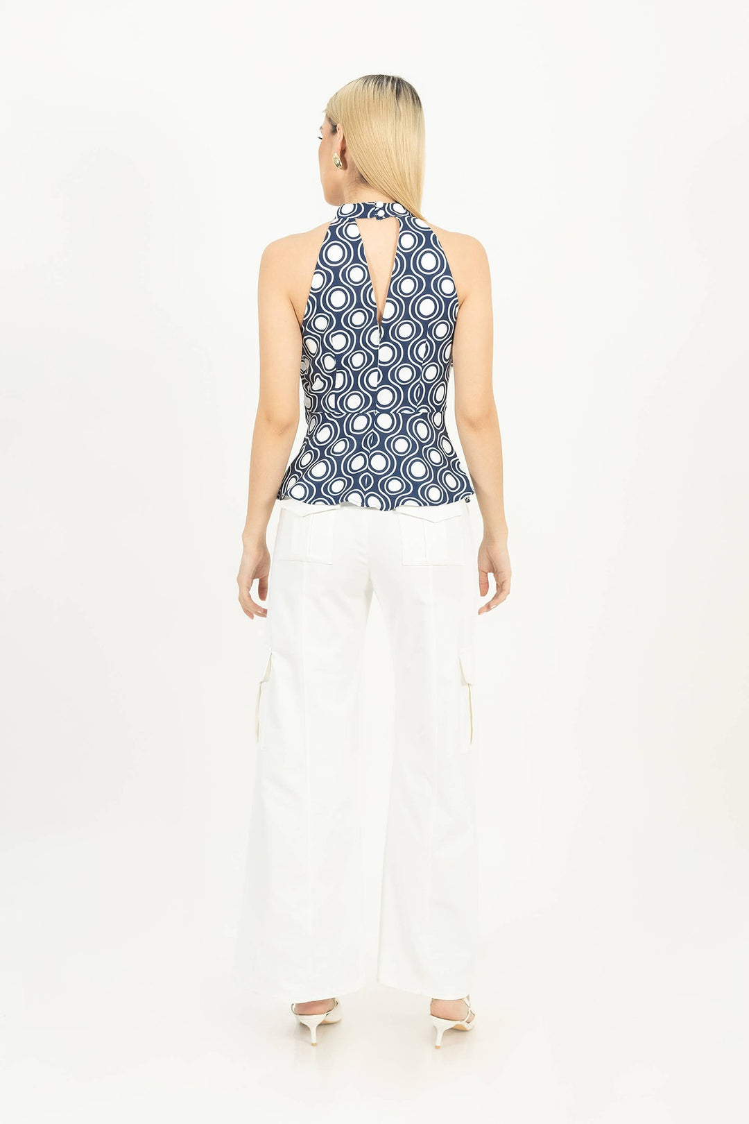 Pantalón cargo de pierna recta