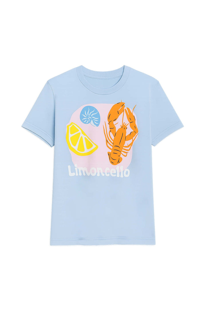 Blusa estampado gráfico