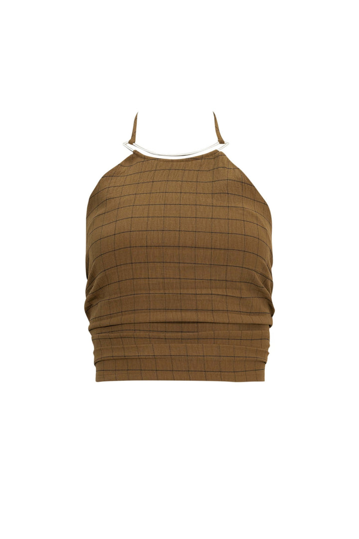 Set de top cut out y falda