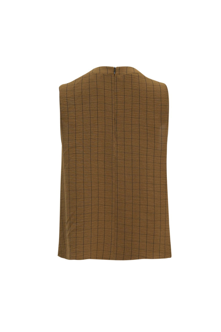 Blusa con escote columpio