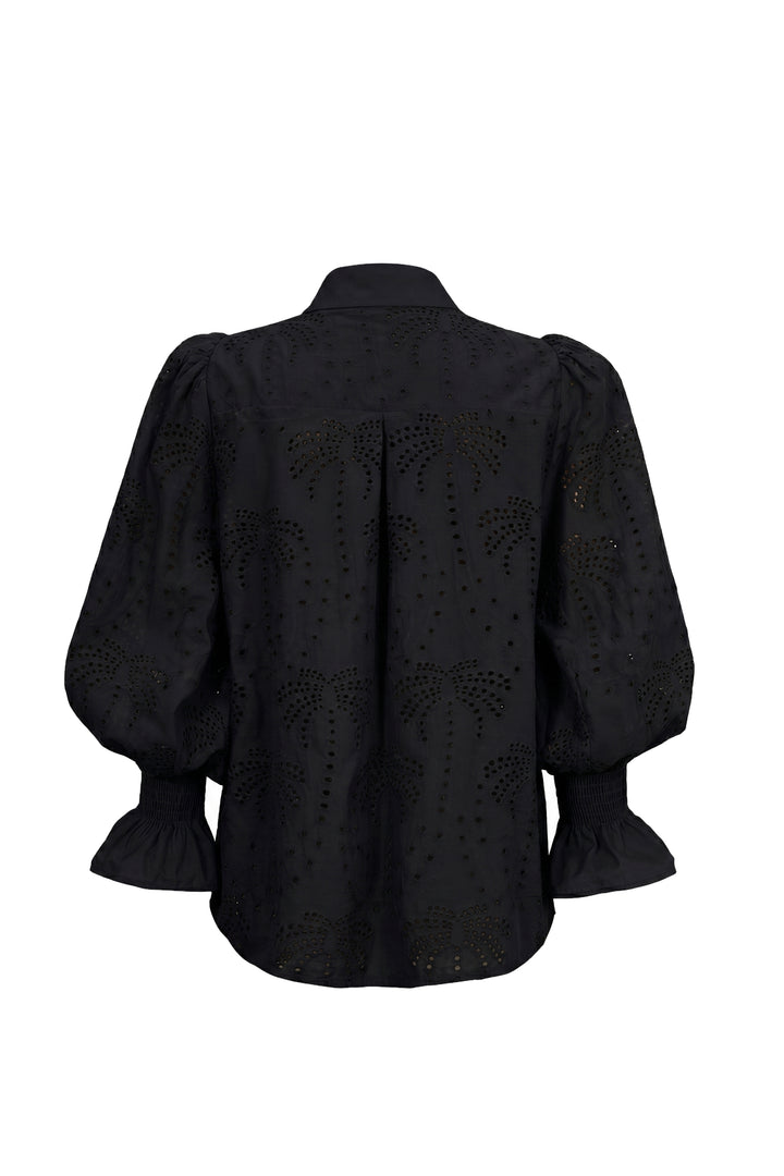 Camisa con Mangas Globo