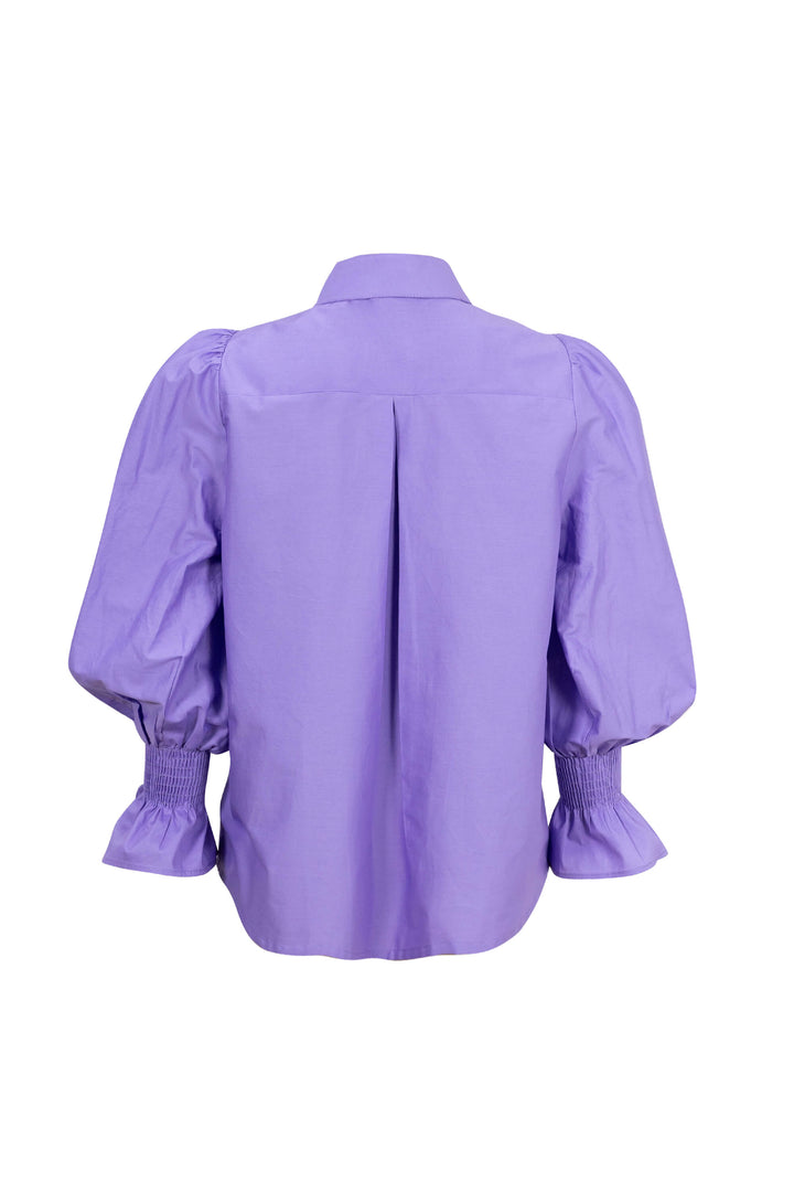 Camisa con Mangas Globo