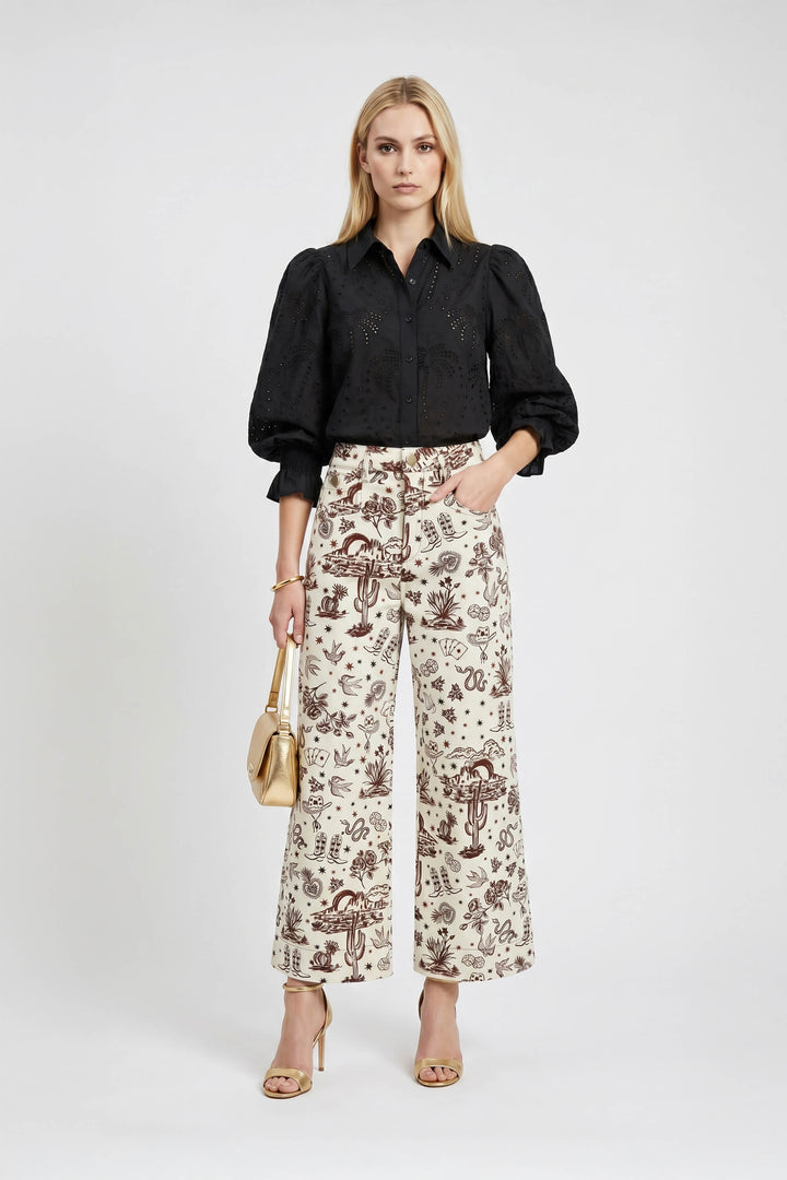 Pantalón Wide Leg Urban Luxe
