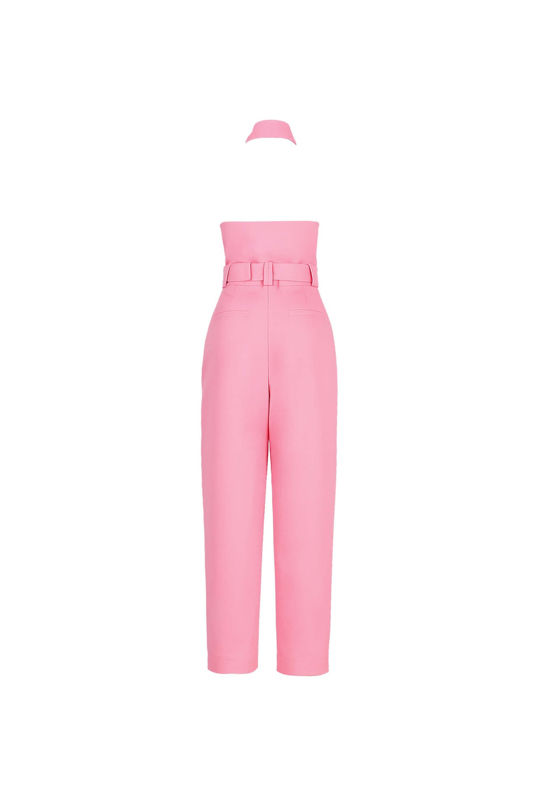 Jumpsuit halter con cinturón
