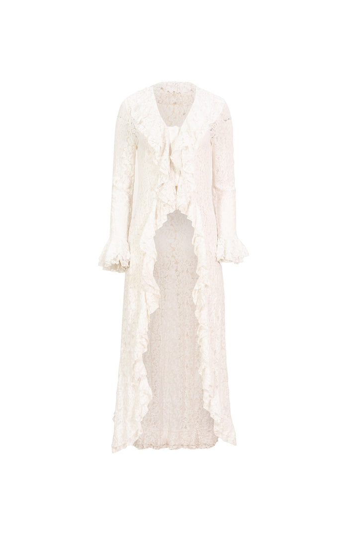 Ensamble largo de encaje