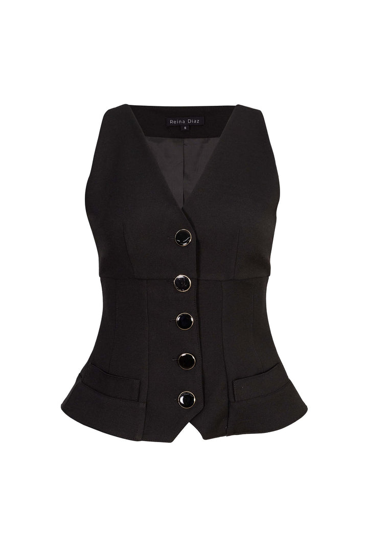 Chaleco tipo sastre elegante