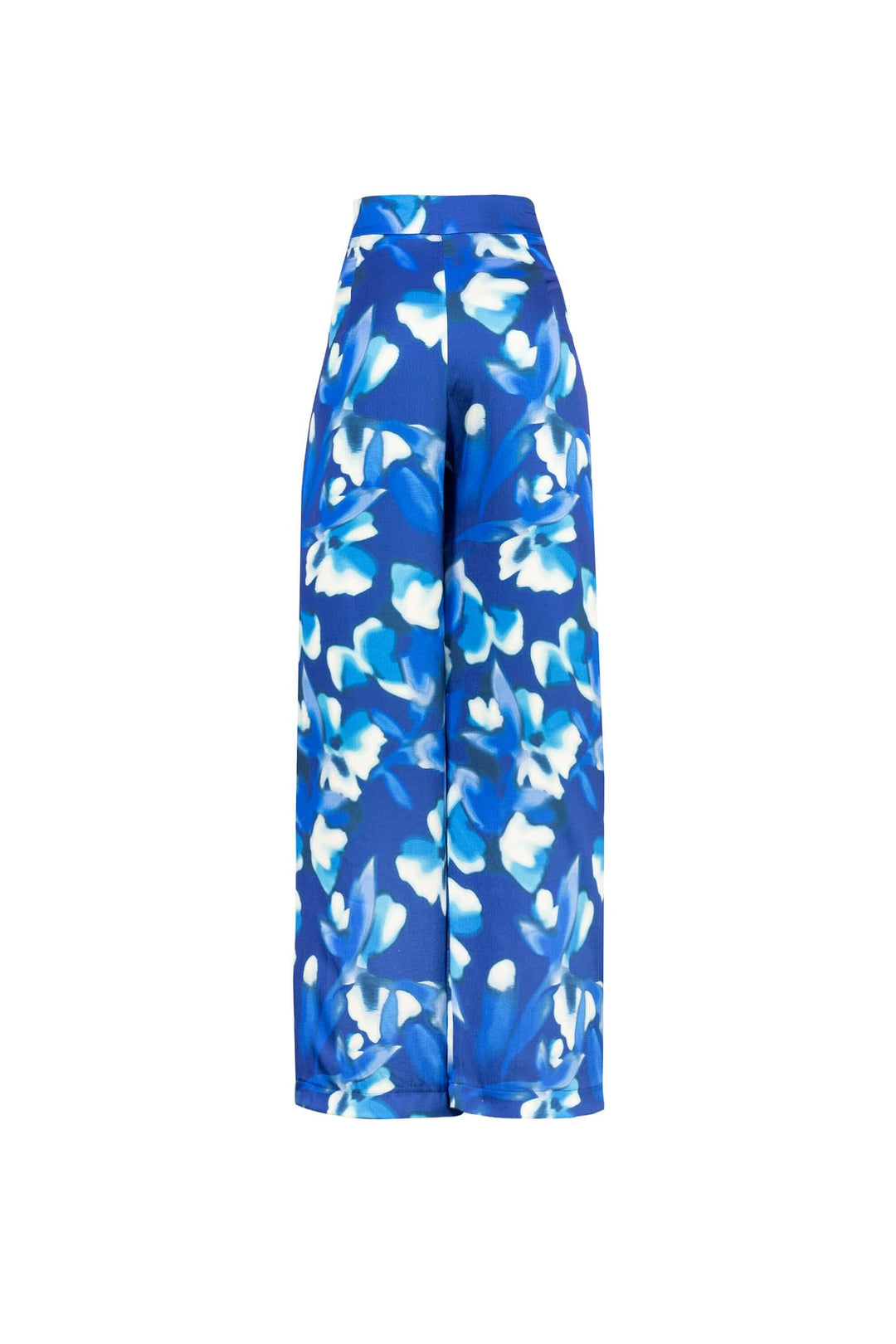 Pantalón estampado pierna ancha